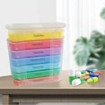 thumbnail image 4 of Organizador de Píldoras Color Almacenamiento Medicamentos Píldora de Viaje Sunnimix Envase de viaje para tabletas, 4 of 8