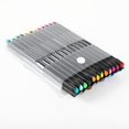 thumbnail image 2 of 24 Colors Markers Set with Tips Colored Pencils Fine Tip Art Markers, 2 of 5