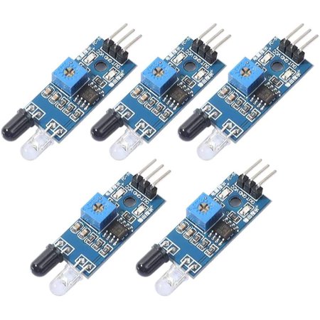 5pcs IR Infrared Obstacle Avoidance Sensor IR Transmitting and ...