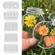 thumbnail image 1 of pstuiky 20 marcapáginas transparentes de flores secas, marcapáginas de flores secas para hacer tú mismo, marcapáginas caseros, bonitos marcapáginas de flores, pegatinas para cristalería, 1 of 3
