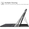 thumbnail image 5 of Fintie Keyboard Case for Samsung Galaxy Tab S8+/S8 Plus 2022/S7 FE 2021/S7 Plus 2020 12.4 inch Tablet, Slim Stand Cover with S Pen Holder Detachable Wireless Bluetooth Keyboard, Galaxy, 5 of 7