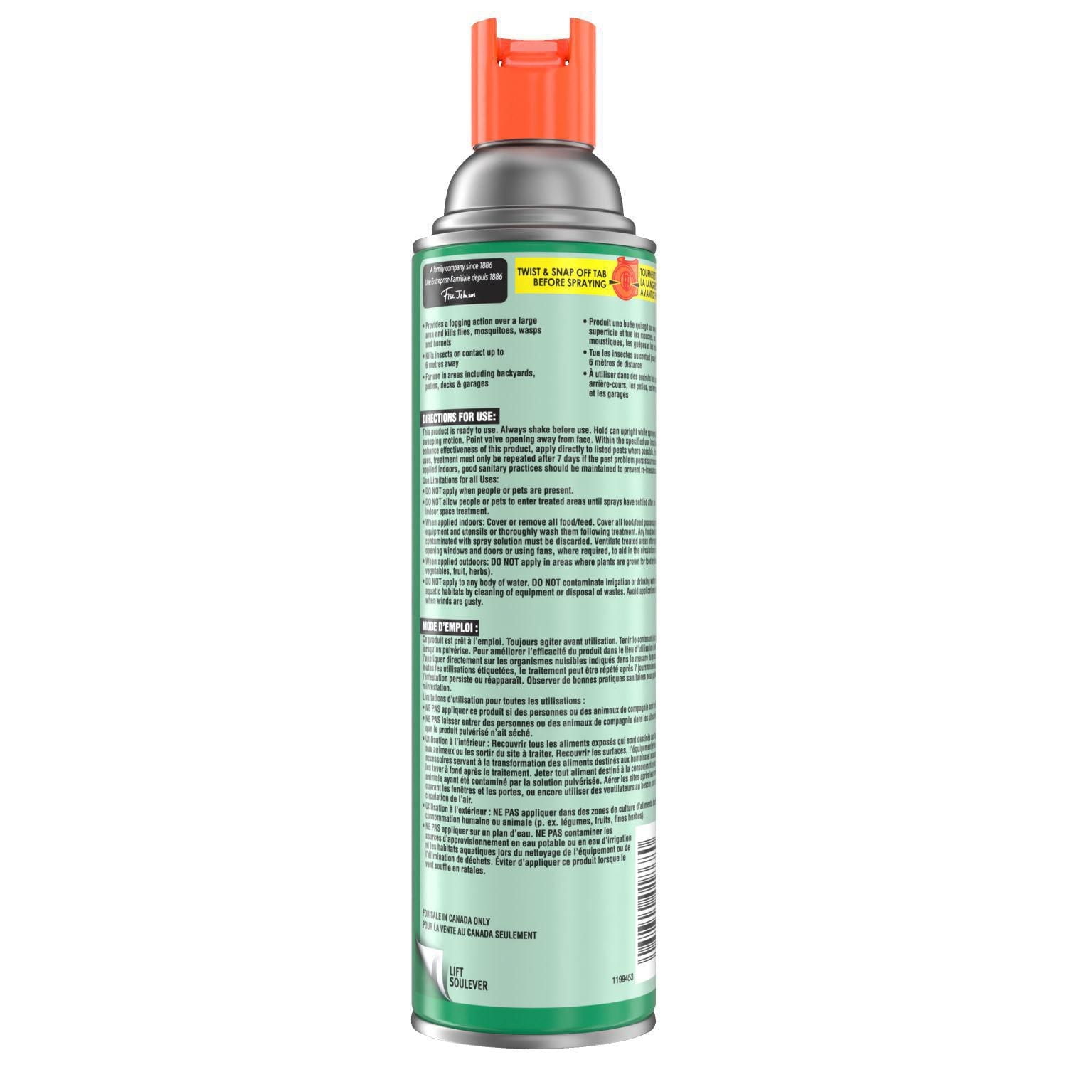 OFF! Backyard Area Spray Insect and Mosquito Repellent, 350g