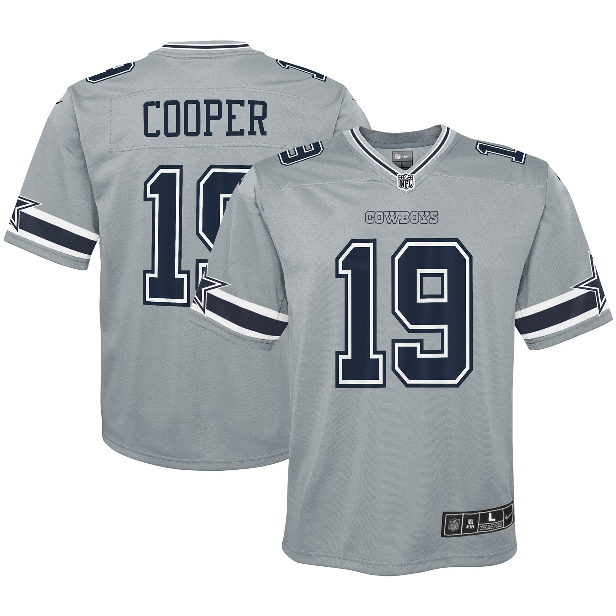 grey dallas cowboys jersey