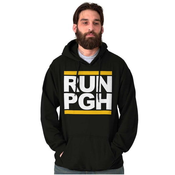 Run Pittsburgh Pennsylvania PA Hoodie Sweatshirt Women Men Brisco Brands S