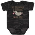 thumbnail image 3 of Inktastic Grandma and Grandpa Love Me Sloth Girls Baby Bodysuit, 3 of 5