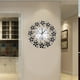 thumbnail image 5 of Reloj de pared de metal moderno y silencioso para decoración del hogar y la oficina, 5 of 10