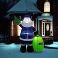 thumbnail image 5 of Seattle Seahawks 7' Inflatable Santa, 5 of 5