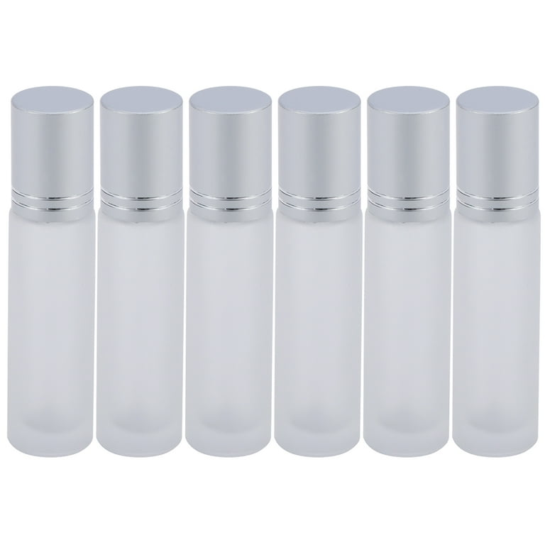 10ml Roller Bottle Set with Silver Caps for Essential Oil