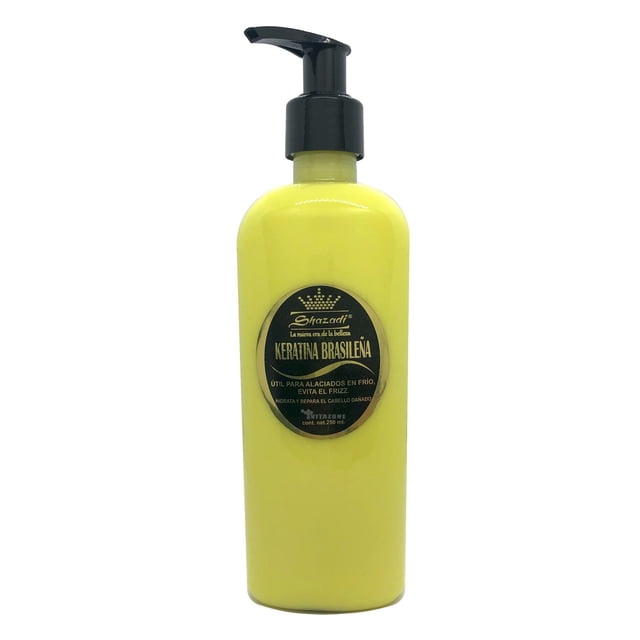 Keratina Brasileña 250 ml Alaciado en frío sin Frizz Shazadi SHAZADIKERATINA
