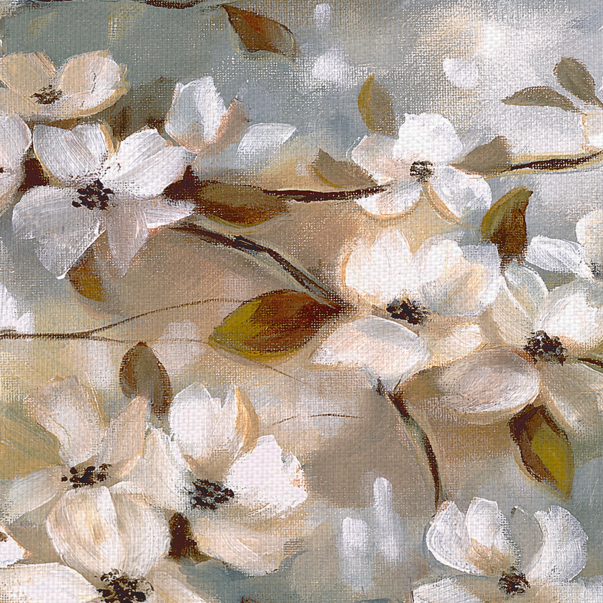 Masterpiece Art Gallery Blossoms Of May Panel By Nan Canvas Art Print 17" x 34"
