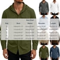 thumbnail image 3 of Yusimy Men's Solid Quick Dry Hooded Top with Pocket Long Sleeve Breathable UV Sun Protection Sports Shirt Casual Outdoor for Hiking, 3 of 7