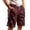 Dinosaur Wine Red, variant on Men's Pajama Shorts Bottoms with Pockets Drawstring Elastic Waist Lounge & Sleepwear Funny Graphic M-XXL