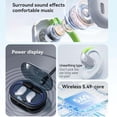 thumbnail image 3 of Up to 40% off Clearance, Bluetooth Headphones Earbuds, InsCrazy M82 Transparent Ear Hanging Bluetooth Earphones Wireless Earphones, 3 of 7