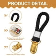 thumbnail image 3 of Uxcell 8 Pcs Clips para Toallas de Té con Lazo de Algodón para Colgar, Ganchos de Toalla de Metal de 3.5 Pulgadas, Perchas de Tela Multipropósito para Hogar Cocina Baño, Negro, 3 of 7