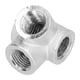 thumbnail image 5 of Accesorios para tuberías estructurales, 2 piezas Válvulas de soporte de 4 vías Accesorios para compresores de aire Accesorios para herramientas neumáticas Compactos y livianos NikouMX herramienta, 5 of 8