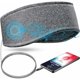 thumbnail image 4 of Diadema para dormir con música y auriculares, diadema de viaje con cable Bluetooth elástica suave con altavoz delgado, cómodos auriculares para música para dormir (gris), 4 of 5
