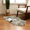 thumbnail image 3 of Super Area Rugs Glam Soild Shag Area Rug, 2' x 4', 3 of 7