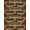 Orange, Pattern 15, variant on ODIKA 4' x 6' Machine Washable Non-Slip Area Rug, geometric geometric High Traffic Rug, Orange, 1298551
