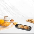 thumbnail image 1 of Servir la bandeja de la bandeja encimera de estilo industrial Dish tocadoras de tocadoras decoración del hogar mesa de café con manijas platter 30CMX11.5CMX3.5cm, 1 of 8