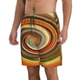thumbnail image 2 of Goofa Colorful Swirl Printed Mens Swim Trunks Summer Quick Dry Short Beach Swimwear Bathing Suits-XX-Large, 2 of 9