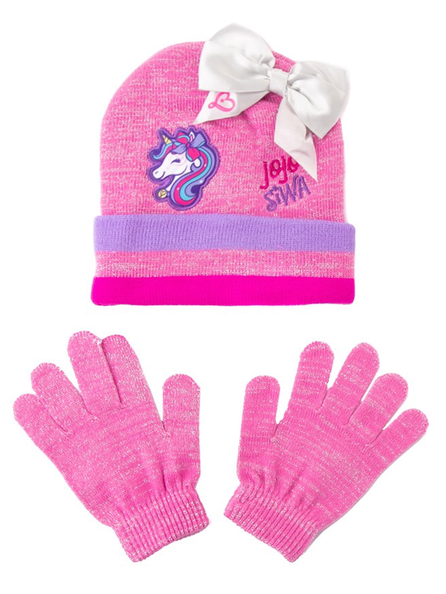 Girls JoJo Siwa Knit Beanie Hat 