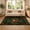 Color 1, variant on Gelasgo Woodland Animal Velvet Area Rug, Forest Pattern Rectangle Floor Carpet, Soft Plush Non Slip Rug for Bedroom Living Room Decor 47.2"×31.5"