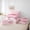 Pink 01, variant on Erosebridal Happy Easter Girls Twin Bedding Sets, Pink Flower Bow Bedding Comforter Set, 7 Pieces
