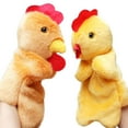 thumbnail image 1 of Fiudx Marioneta de Mano de Pascua, Diseño de Pollo con Guante Suave, Juguete Cómodo para Jugar, Juego de Rol Interactivo, Accesorio para Espectáculos, Actividad para Padres E Hijos, Tamaño de 30 Cm, 1 of 1