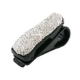 thumbnail image 2 of Vaidha 3PC Car Rearview Mirror Rhinestone Glasses Clip Bill Clip Car Eye Clip + Flash White + Purple, 2 of 7