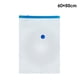 thumbnail image 2 of Bolsa de almacenamiento de vacío portátil transparente comprimido polvo a prueba de polvo doble cremallera sellada organizador interior al aire libre casero viajando saco 80x60cm Inevent HA011899-03, 2 of 7