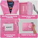 thumbnail image 5 of WORKPRO Paquete de 6 bolsas extra grandes para mudanzas con cremalleras y asas de transporte, correas para mochila, bolsa de almacenamiento resistente para ahorrar espacio en mudanzas (rosa), 5 of 5