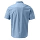 thumbnail image 5 of Men's Solid Color Cuban Collar Casual Short Sleeved Imitation Cotton Linen Men's Large Shirt 4XL, 5 of 5