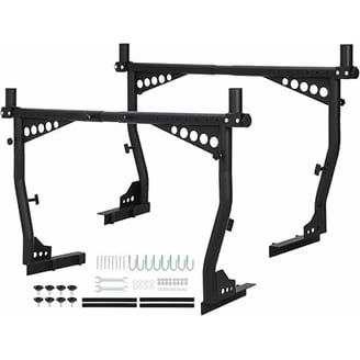 2-Bar Set Extendable Truck Ladder Racks 800lbs Non-Drilling for Kayak Surfboard 2-Bar Set Extendable Truck Ladder Racks 800lbs Non-Drilling for Kayak Surfboard