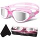 thumbnail image 1 of Polarized Swimming Goggles Swim Pool Goggles Anti Fog Anti UV No Leakage Clear Vision for Men Women Adults Teenagers, 1 of 5