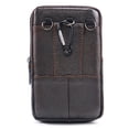 thumbnail image 2 of Bolsa portátil para hombre con bolsillos para teléfono móvil, con Clip para cinturón de cuero, de hombro de Color puro Ndcxsfigh Para Estrenar, 2 of 9