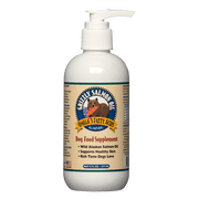 Grizzly Salmon Oil Omega 3 Fatty Acid Supplement for Dogs, 8 oz.