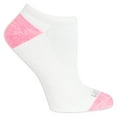 thumbnail image 4 of Fruit of the Loom Cushion Everyday No-Show Socks for Women, Sizes 4-10 (10-Pack), 4 of 4