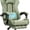 Green, variant on HLDIRECT Gaming Chair, Ergonomic Fabric Gamer Chair, Video Game Chair with Footrest and Massage Lumbar Cushion, Computer Office Chair
