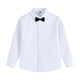 thumbnail image 2 of Blusa y camisa de cuello vuelto de manga larga Camisas de solapa de manga larga para niños y niñas Camisas para niños Corbatas Tops modernos y versátiles Tops/camisas de solapa de manga larga Top de p, 2 of 4