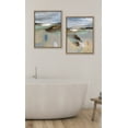 thumbnail image 2 of Kate and Laurel Sylvie Big Sur I and II Framed Canvas Wall Art Set by Nikita Jariwala, 2 Piece 18x24 Gold, Abstract Landscape Art Set for Wall, 2 of 6