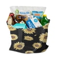 thumbnail image 3 of Boho Sunflower and Butterfly Canvas Tote – Vintage Country Style Reusable Bag, 3 of 6