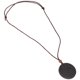 thumbnail image 3 of Colgante de piedra volcánica de moda collar de piedra de energía con motivo de ángel collar de energía de cuerda ajustable colgante de cuidado de la salud ANGGREK Otros, 3 of 8