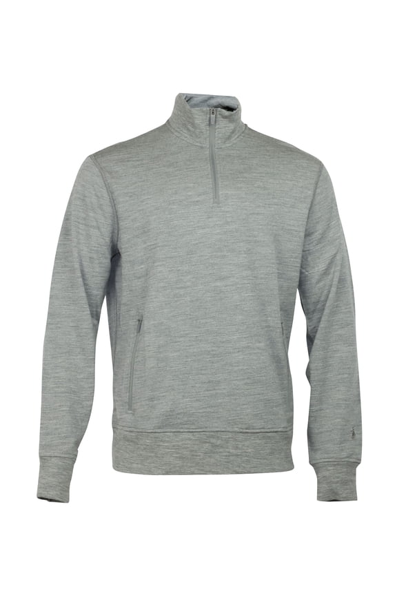 Pre-Owned Polo Ralph Lauren Half-Zip Pullover in Grey Wool