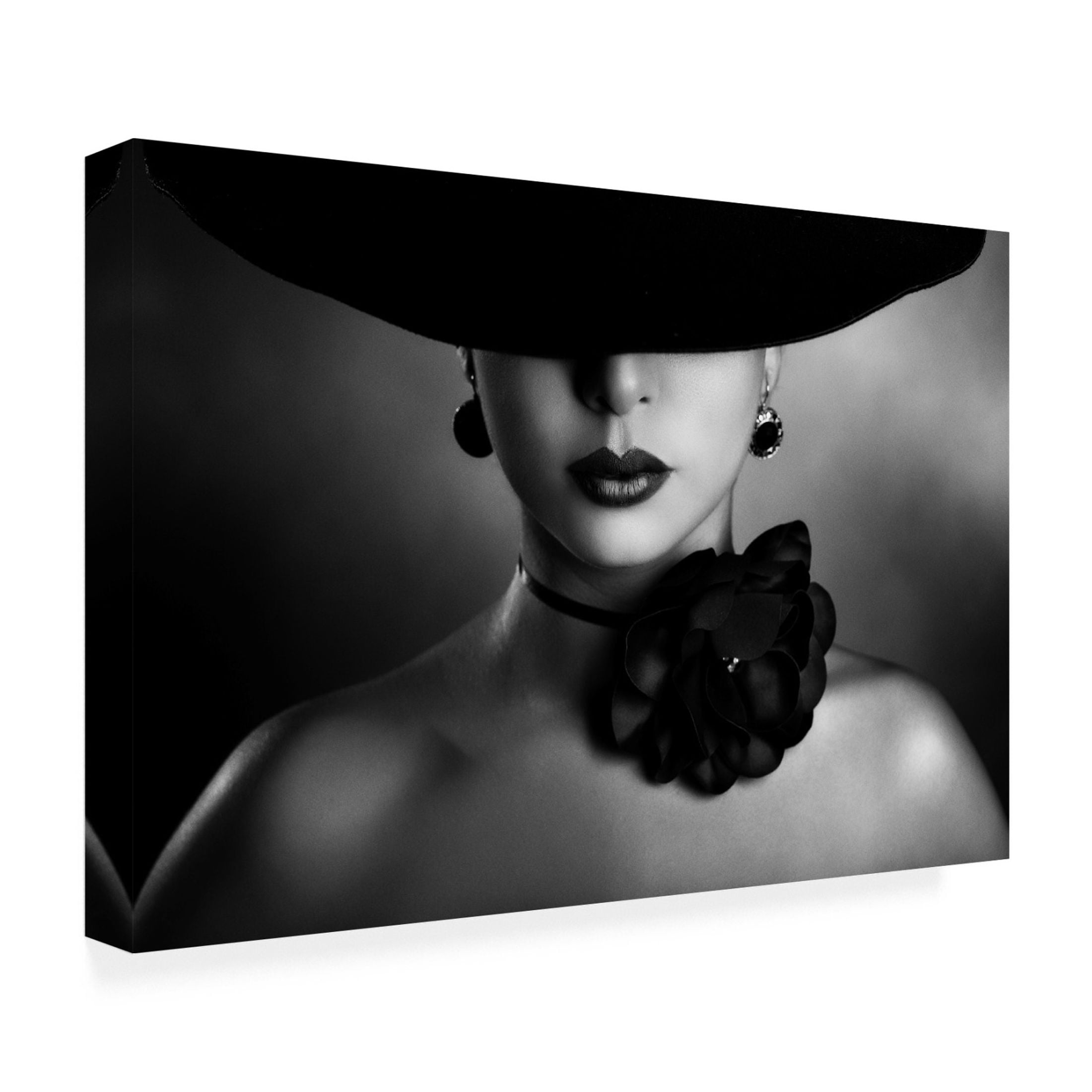 Canvas Wall Art - Peppe Tambe 'Enigma' Wall Art for Living Room, Bedroom, or Office D?cor by Trademark Fine Art - 47 x 30 Inches