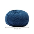thumbnail image 3 of EGNMCR Wool Hand-woven Medium Coarse Scarf Hat Overcoat Wool Merinoss Wool Wool Cashmeres Yarn wools group, 3 of 5