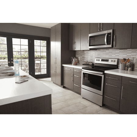 Whirlpool - 1.7 Cu. Ft. Over-the-Range Microwave - Stainless Steel