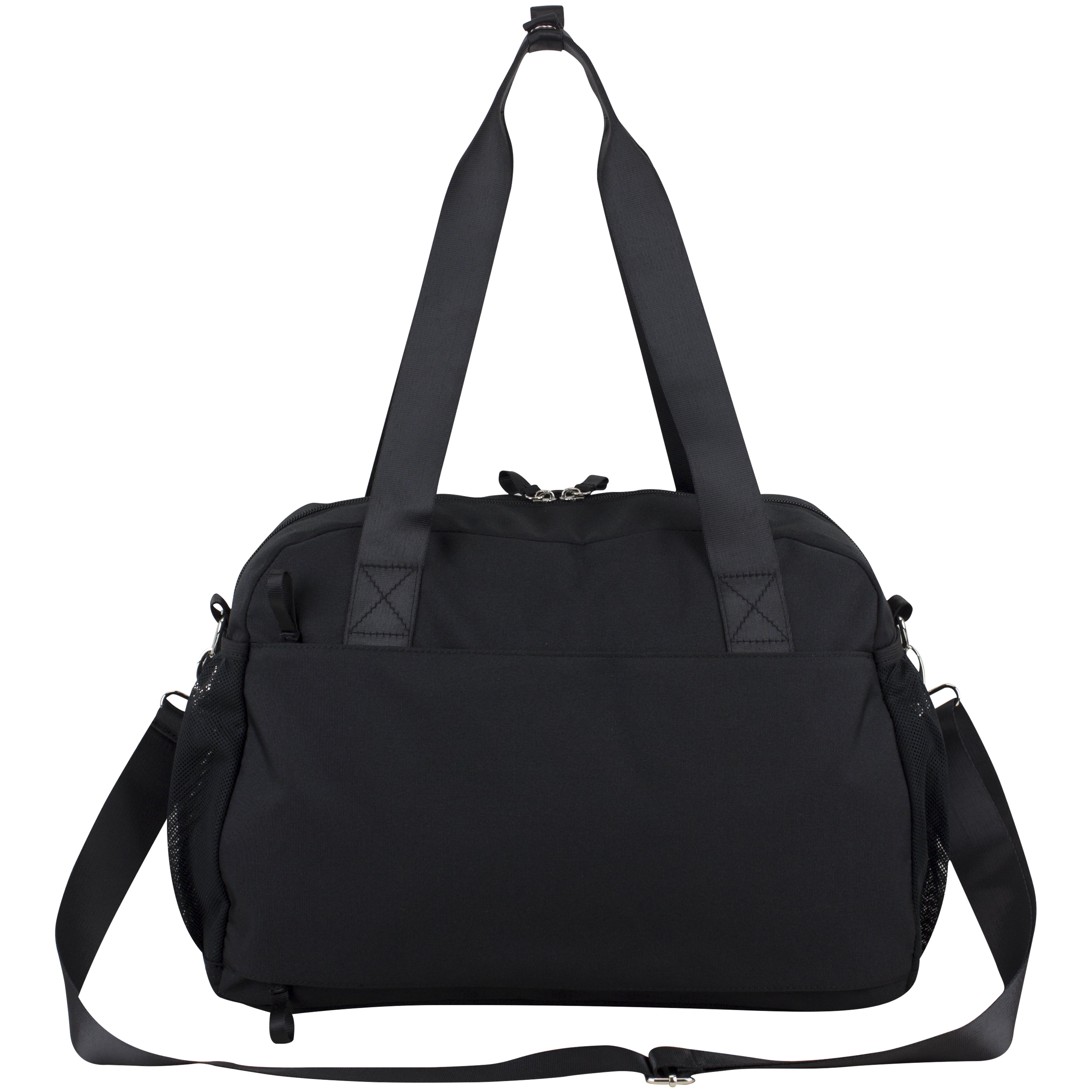 Eastsport 16.5" Detachable Strap Travel Duffel Bag, Black