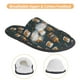 thumbnail image 3 of Fotbe Cigar Pantuflas Peludas para Mujer con Estampado, Zapatillas de Peluche, Zapatos de Invierno para Casa, Uso Interior y Exterior-Medium, 3 of 8