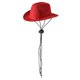 thumbnail image 5 of Sombrero de vaquero para mascotas, accesorios para fotos con correa para la barbilla, para Cosplay diario Rojo Zulema Sombrero de vaquero para mascotas, 5 of 8