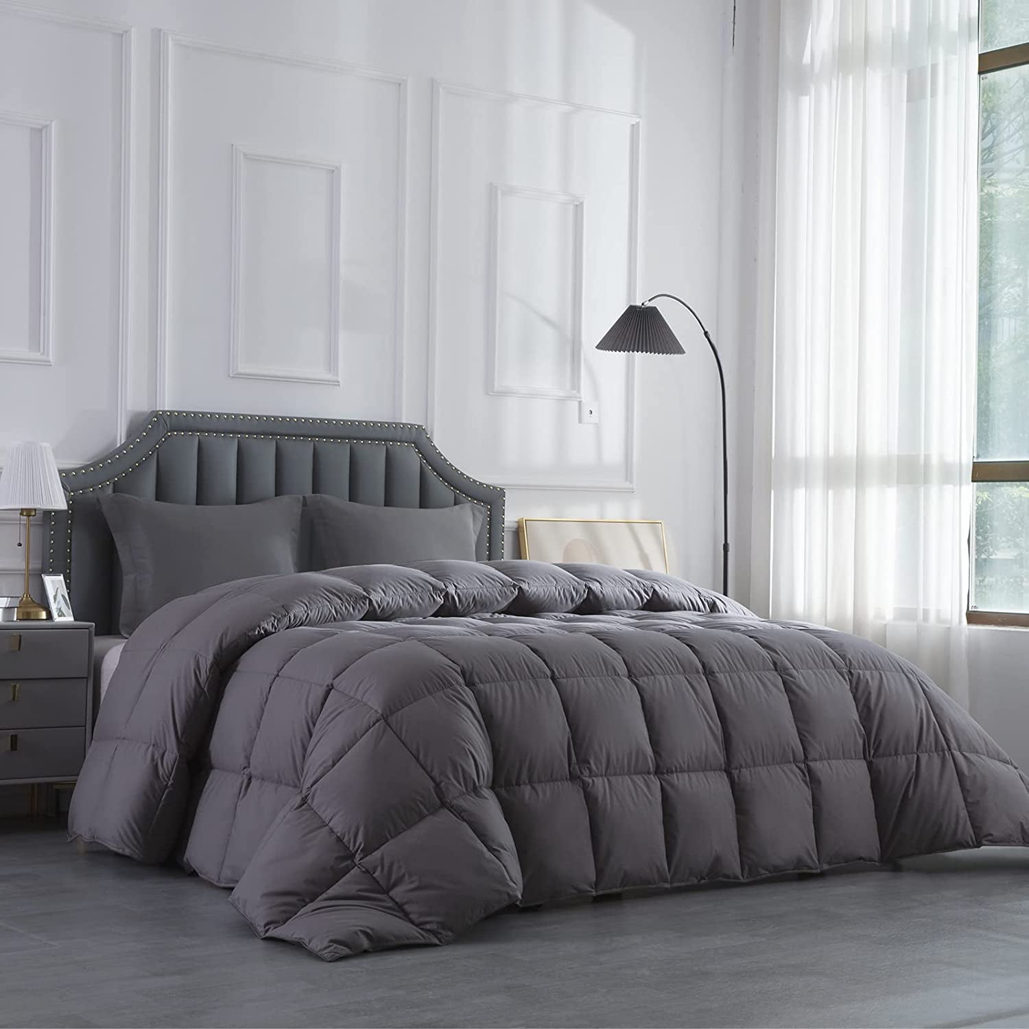 and Down Comforter Oversized King Comforter 120 x 120 White Extra Large